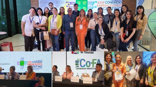 El Colegio de Farmacéuticos de La Rioja en el Congreso Farmacéutico Argentino 2024